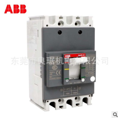 ABB FORMULA塑壳断路器A1N125 TMF125/1250 FF丨36kA丨3P