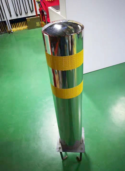 304不锈钢阻车桩制造商/明志铸造