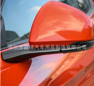 适用于野马Ford Mustang 野马倒车镜底座饰片 碳纤纹【15年+】