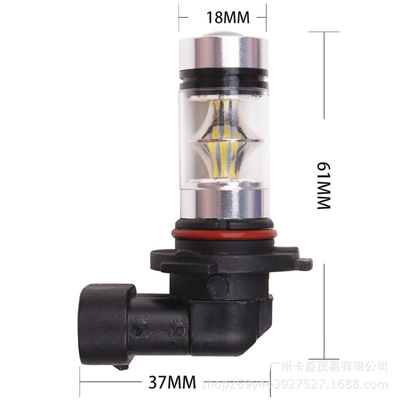 跨境新品 汽车led车灯9006 3030 100W 20led雾灯9005大功率前雾灯