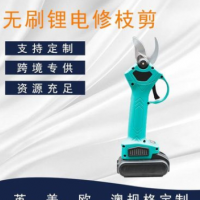 电动修枝剪锂电园林树枝剪园艺电动剪刀两档调节充电式电动修枝剪
