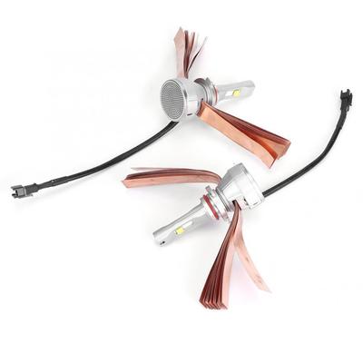 工厂批发汽车LED大灯改装配件通用前大灯摩托车灯汽车灯跨境专供