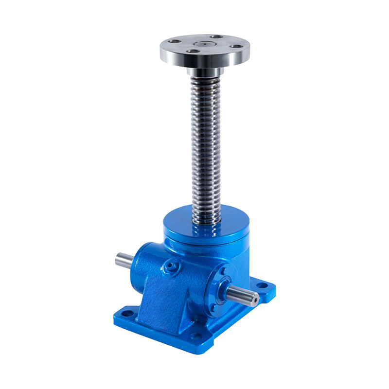 厂家电动手摇小型螺纹型圆柱型SWLD不锈钢滚珠丝蜗轮丝杆升降机