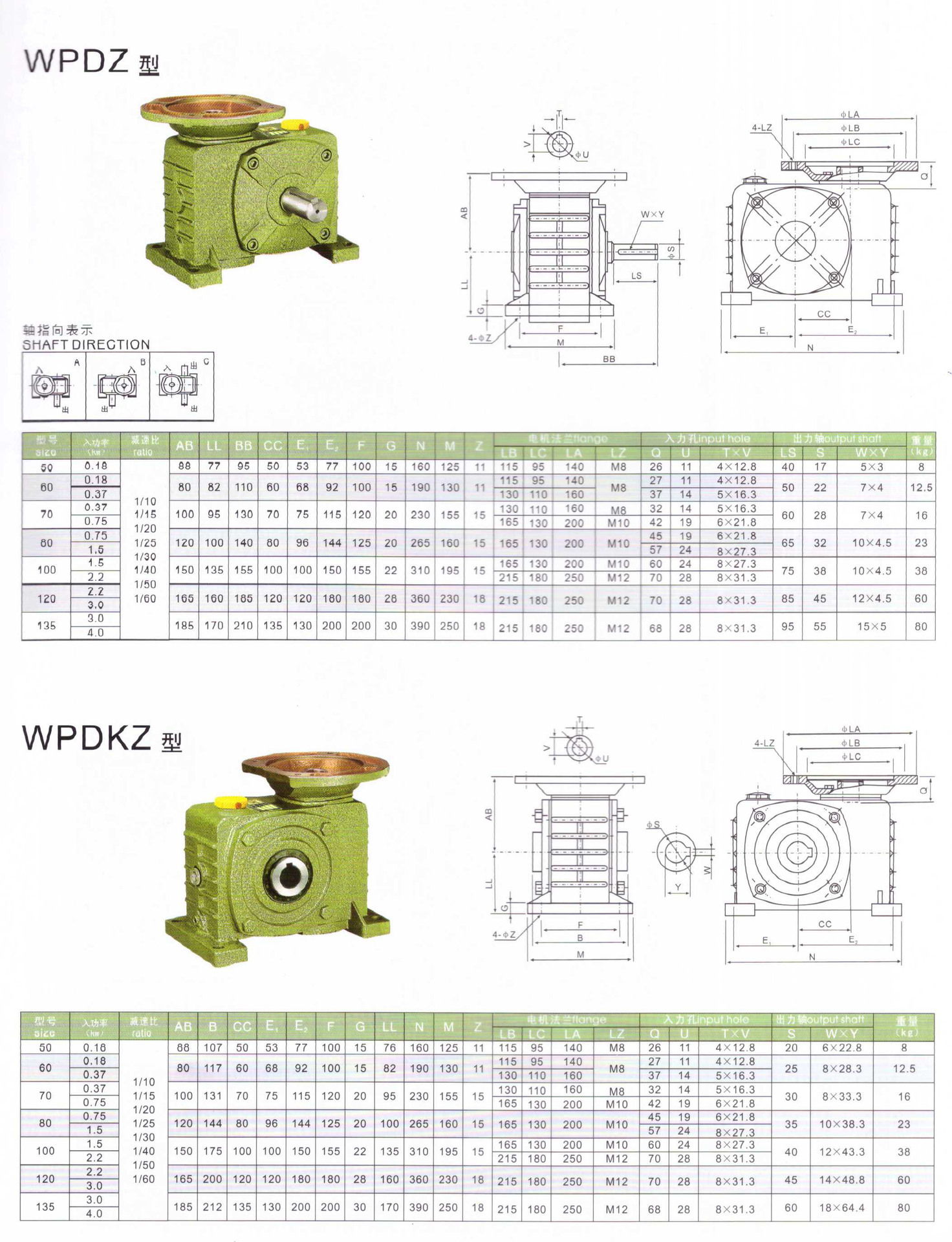 台一减速机资料18