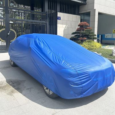 汽车车衣厂家供应PEVA单层汽车车衣车罩防水防尘跨境专供汽车车罩