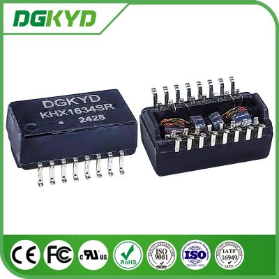 KHX1634SR 百兆网络变压器 以太网隔离滤波 以太网变压器 贴片